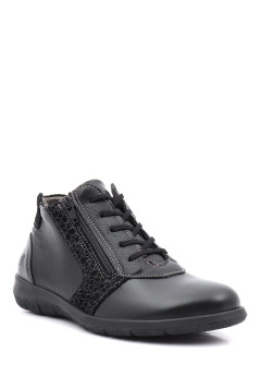 Комбинированные женские ботинки Suave Oxford 6601M черн