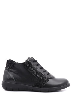 Комбинированные женские ботинки Suave Oxford 6601M черн