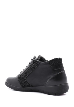 Комбинированные женские ботинки Suave Oxford 6601M черн