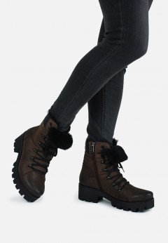 Женские ботинки Simen 0844A т.сер