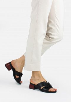 Черные женские сабо Remonte R8759-01