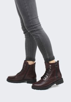 Женские ботинки бордовые Remonte D8671-35