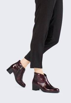 Лакированные женские ботильоны Aaltonen 34210-4211-513-71