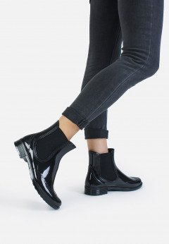 Модные женские резиновые ботинки-челси Mon Ami M*RZ-K-18_Black