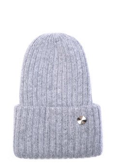 Женская шапка K-C HOHW 16519 графит