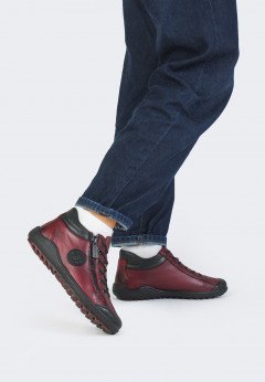 Женские ботинки бордовые Remonte R1477-35