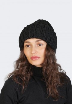 Женская шапка K-C KHW F 308202A черн