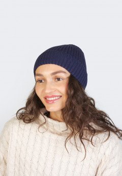 Женская шапка K-C KHW 10519 т.син