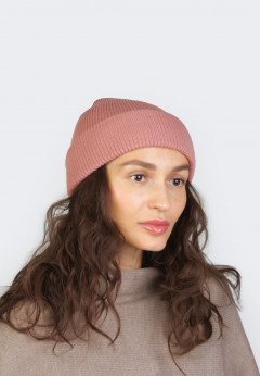 Женская шапка K-C KHW 11621 1A пудра