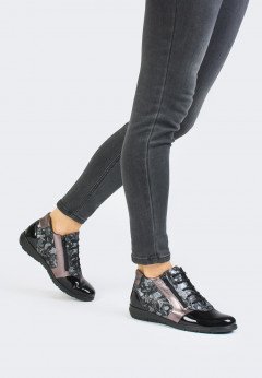 Женские ботинки Suave Oxford 6601M черн/цвет