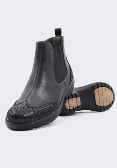 Утепленные женские ботинки Suave Moritz 13502M черн