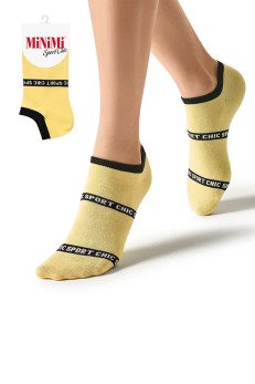 Женские ультракороткие носки MiNiMi 4300 giallo