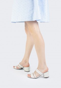 Женские сабо белые Marco Tozzi 2-2-27206-28-100