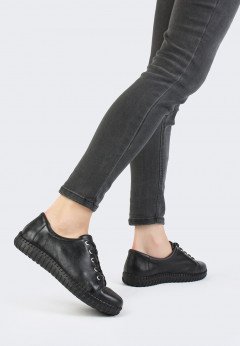 Женские кеды черные Caprice 9-9-23650-28-022