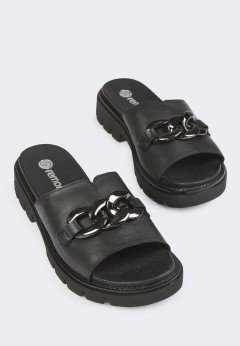 Женские сабо черного цвета Remonte D7952-00