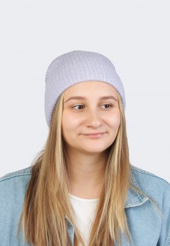 Женская шапка K-C HOHW 22522 2A лаванда