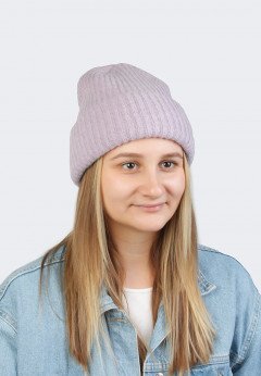 Женская шапка K-C HW 134122 2A сирень