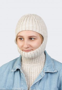 Женская балаклава K-C HOHW 20922 1A крем