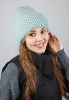 Женская шапка K-C HOHW 09121 1A полынь