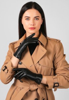 Женские перчатки Fabretti F14-1 black