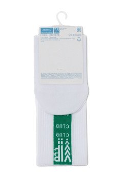 Женские удлиненные носки Conte 20С-20СП 433 бел/зелен