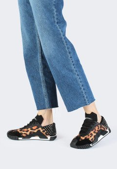 Женские кроссовки Tuffoni 3623009TL чёрн/леопард