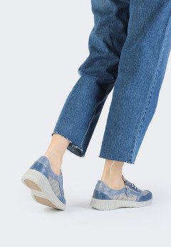 Женские летние полуботинки Suave Geneve 16006T/TP син