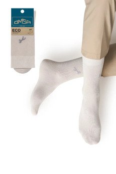 Мужские удлиненные носки OMSA ECO 405 grigio chiaro