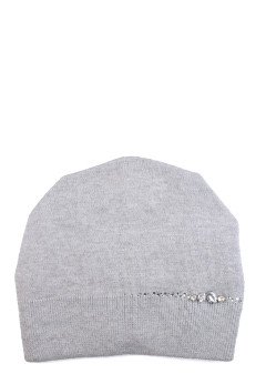 Женская шапка K-C HOHW 180322 1SV серебро