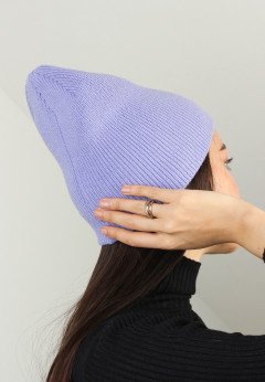 Женская шапка K-C HOHU 01723 2S лаванда