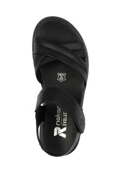 Женские сандалии на высокой подошве Rieker W0801-00
