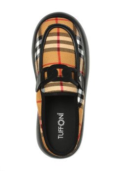 Женские сабо Tuffoni 3523028TL беж/чёрн