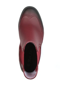 Женские резиновые ботинки-челси Mon Ami M*RZ-K-15_Bordo