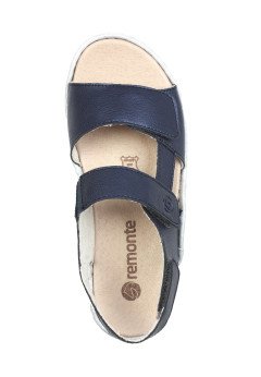 Женские босоножки синие Remonte D7651-14