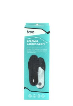 Стелька для обуви (р 39/40) Braus 151/3 стельки 39/40 Carbon Sport