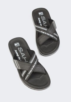 Мужские шлепанцы Sahab S626MK BLACK