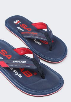 Мужские сланцы Sahab S524MV NAVY/RED