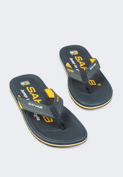 Мужские сланцы Sahab S524MV DK.BLUE/YELLOW