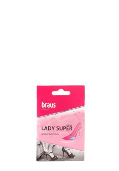 Гелевая полустелька Braus 0419 BRAUS гелевая п/стелька LADY SUPER