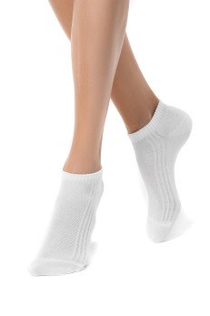 Женские укороченные носки Conte 7С-34СП 016 бел