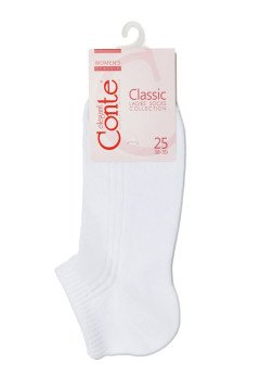 Женские укороченные носки Conte 7С-34СП 016 бел
