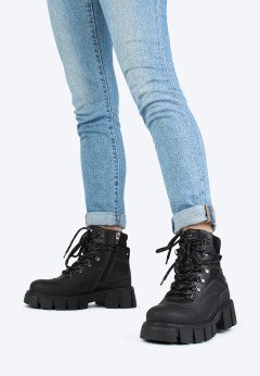 Женские ботинки на тракторной подошве Step Borg 07215-2