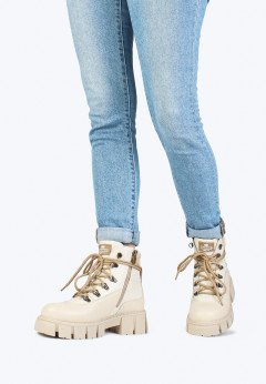 Женские ботинки на тракторной подошве Step Borg 07215-24