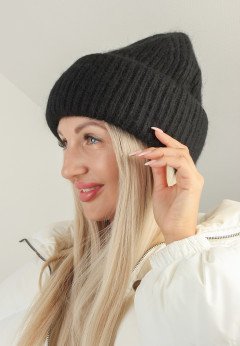Женская шапка K-C HOHW 11622 1A черн