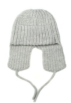 Женская шапка K-C HOHW 01522 1A серебро
