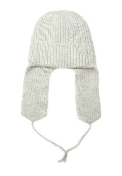 Женская шапка K-C HOHW F 21222 1A серебро