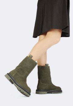 Женские полусапожки без застежки Тофа 600231-6