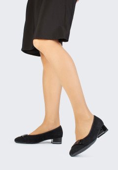 Женские туфли-лодочки замшевые на каблуке Ara 12-11806-11