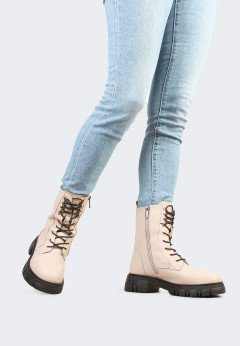 Женские ботинки на тракторной подошве Baden U435-041