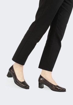 Женские туфли-лодочки коричневые Bonty 1137V-Q-multi-taliska-w